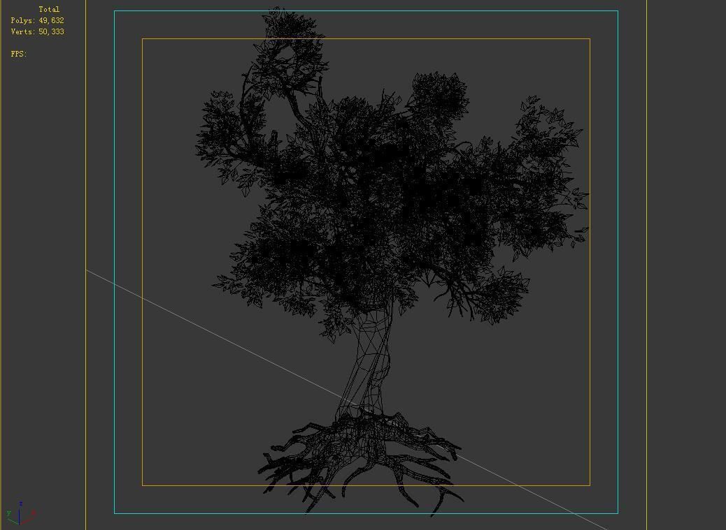 Hundred Forests-Plants-Acacia 03 3D model_3