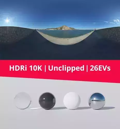 Hdri - Port And Mountains