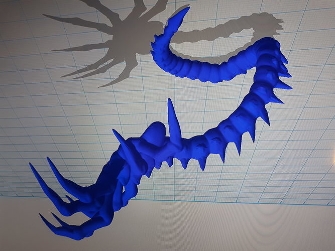 Queen Face Hugger 3D print model