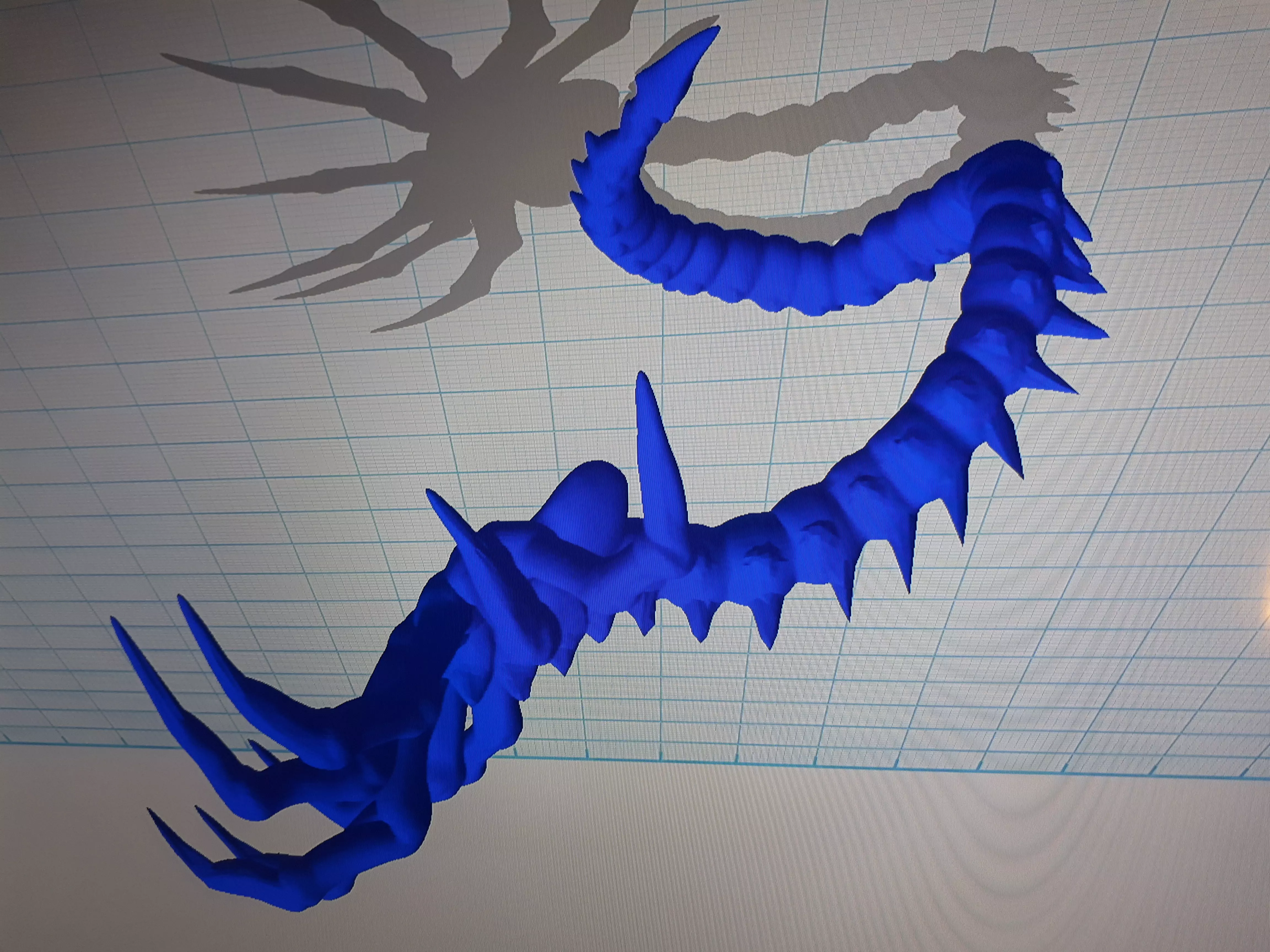 Queen Face Hugger 3D print model_0