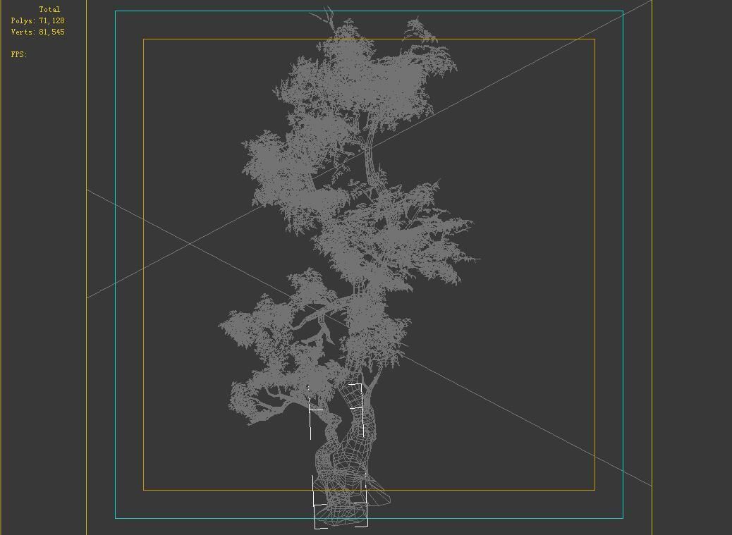 Hundred Forests-Plants-Banyan 01 3D model_3