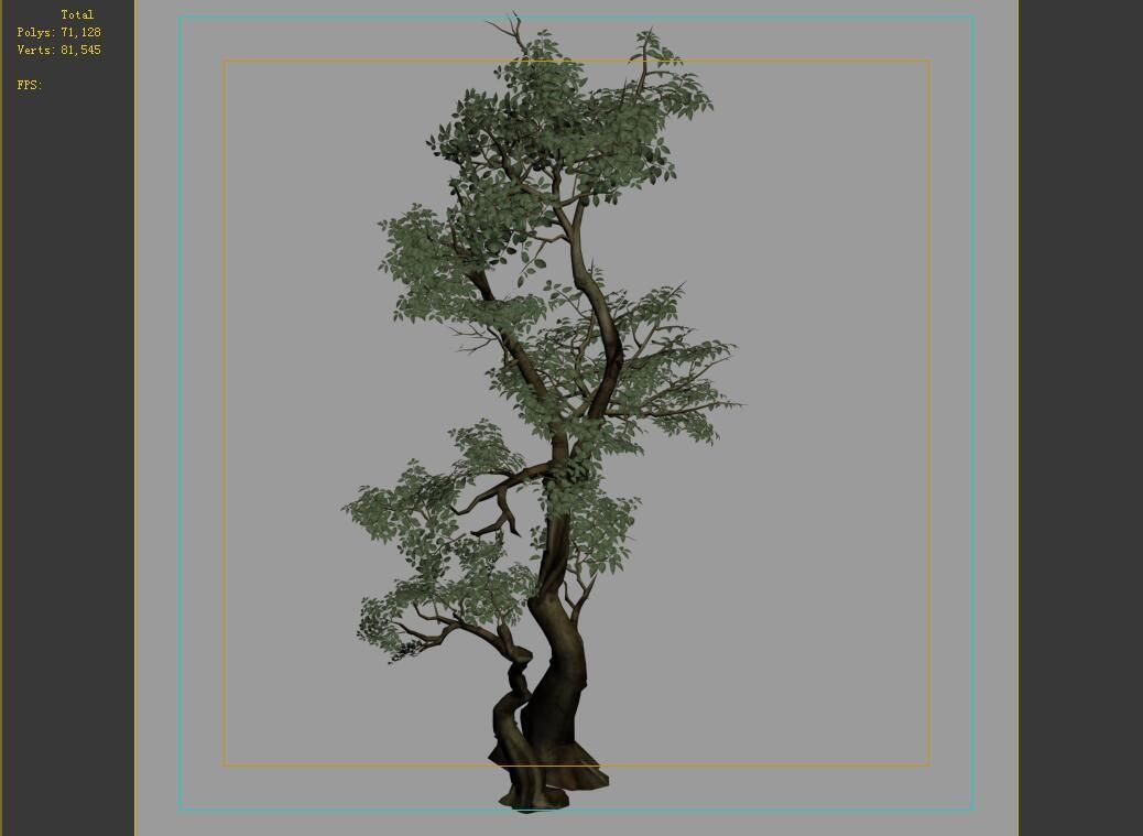 Hundred Forests-Plants-Banyan 01 3D model_4