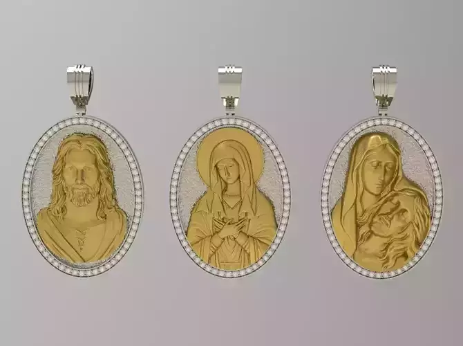 RELIGIOUS PENDANT COLLECTION N- 229