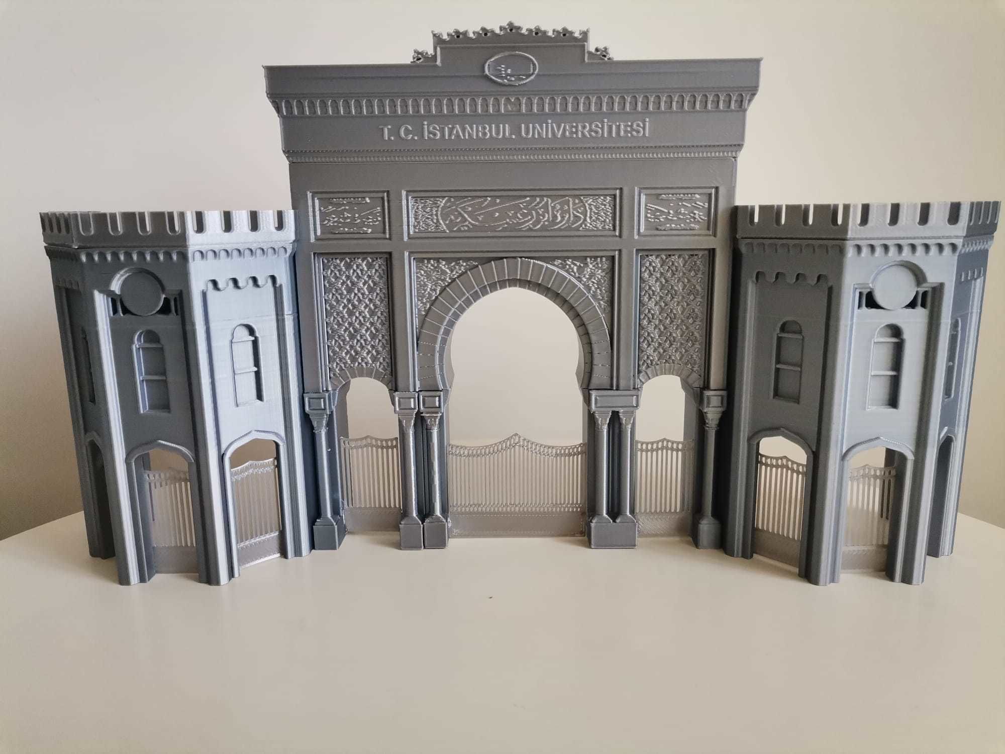 istanbul Universitesi Beyazit Kapisi istanbul university gate 3D print model_6