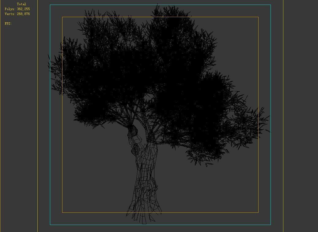 Hundred Forests-Plants-Sui Di Tree 03 3D model_4