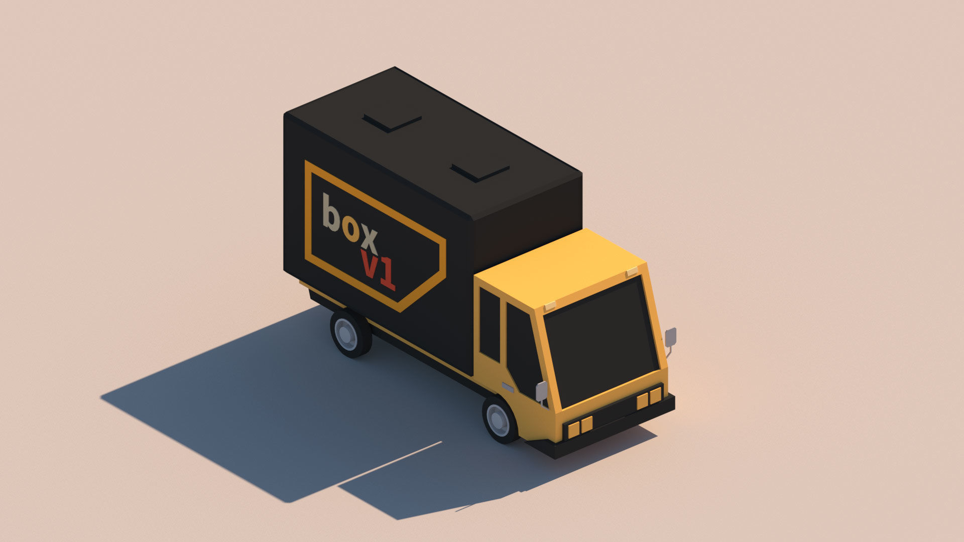 Cartoon City Pack Low-poly 3D model_37