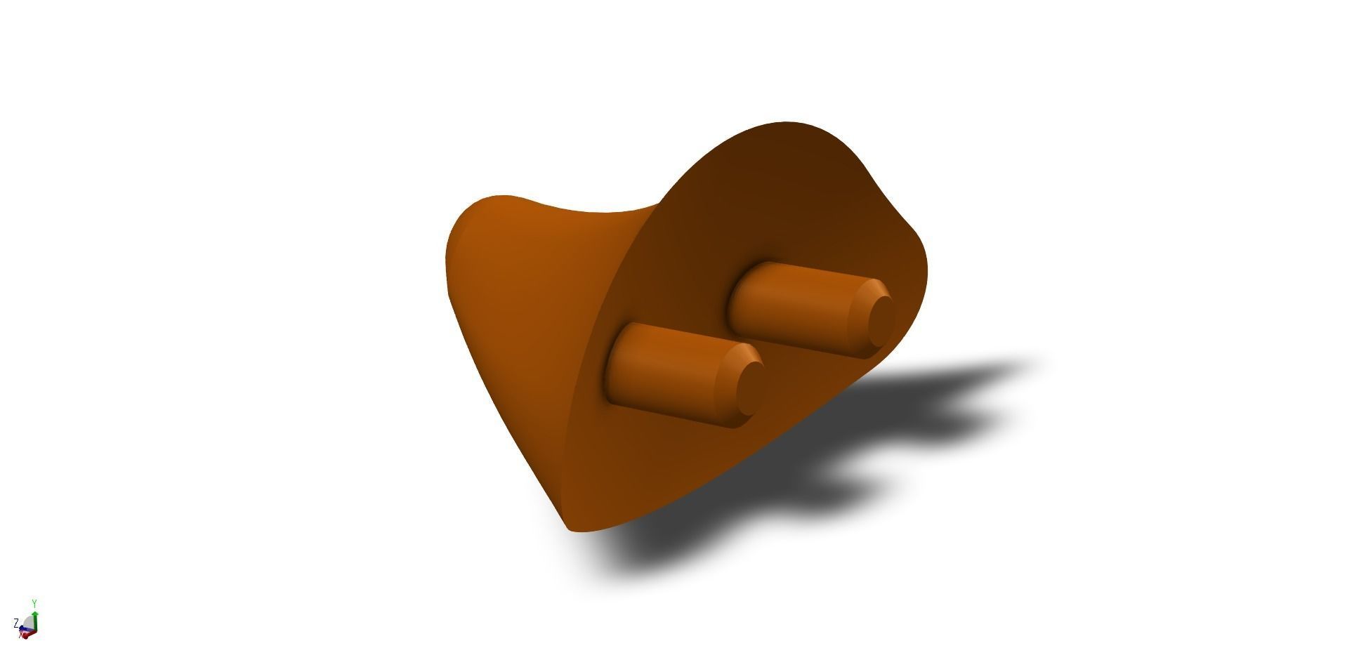 3D Gift Card Duck Christmas Tree Ornament 3D print model_2