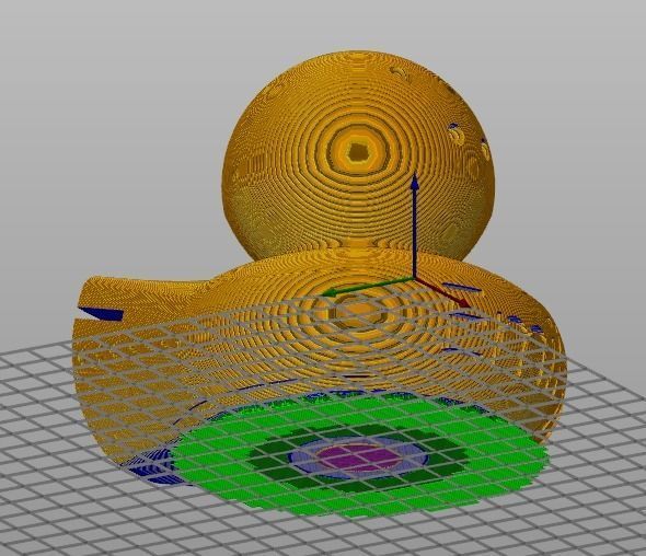 3D Gift Card Duck Christmas Tree Ornament 3D print model_5