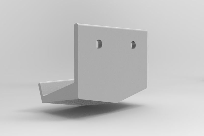 Bicycle Wall Mount 3D print model_4