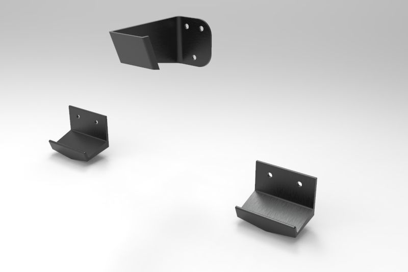 Bicycle Wall Mount 3D print model_6