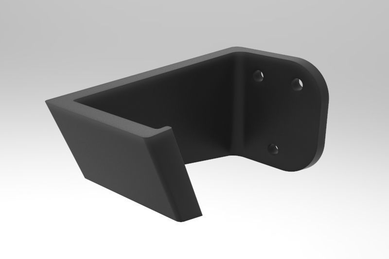 Bicycle Wall Mount 3D print model_17