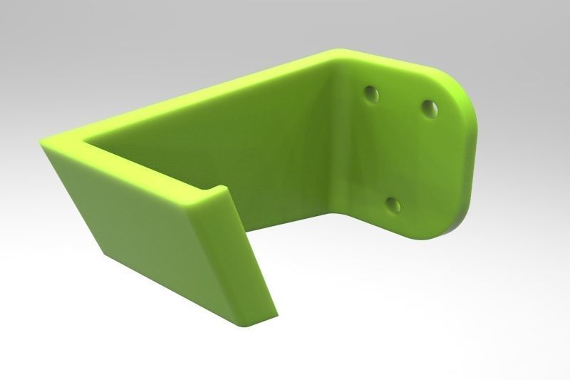 Bicycle Wall Mount 3D print model_15