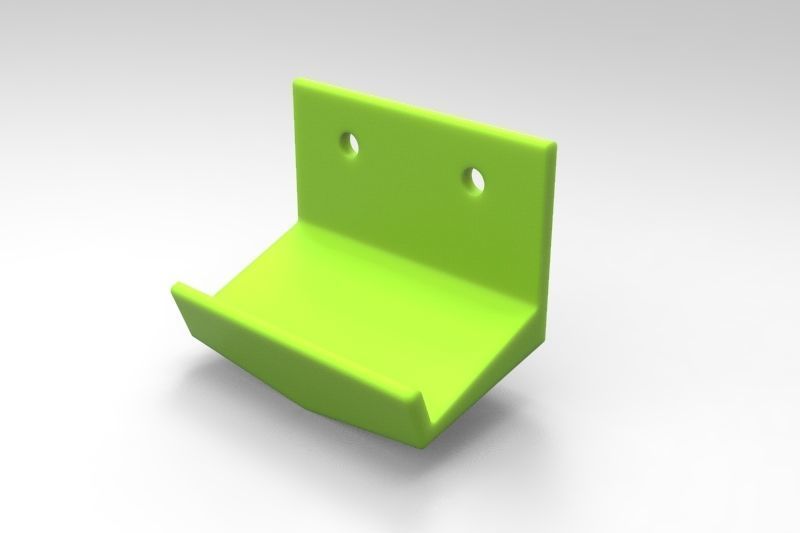Bicycle Wall Mount 3D print model_16