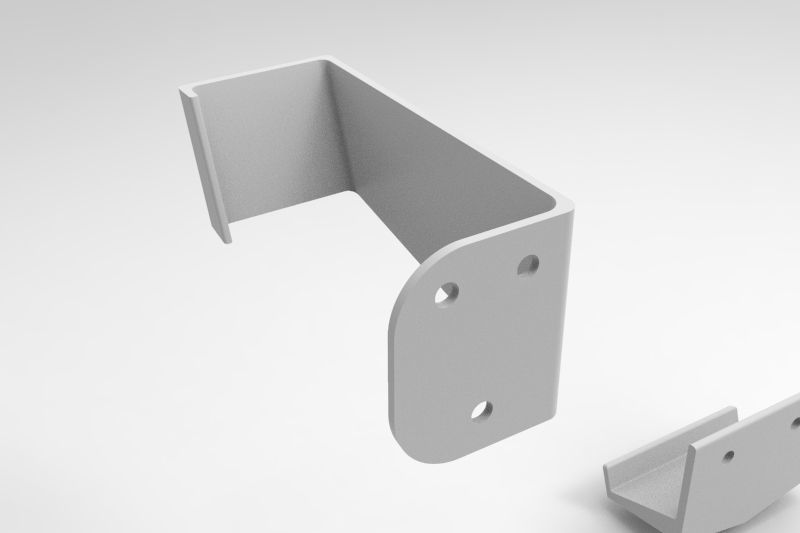 Bicycle Wall Mount 3D print model_5