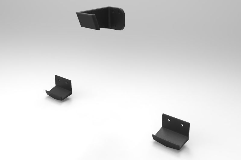 Bicycle Wall Mount 3D print model_11