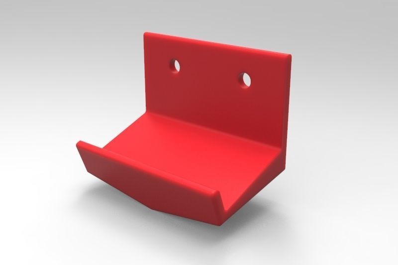 Bicycle Wall Mount 3D print model_9