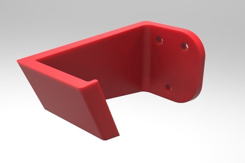 Bicycle Wall Mount 3D print model_13