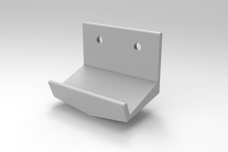Bicycle Wall Mount 3D print model_10