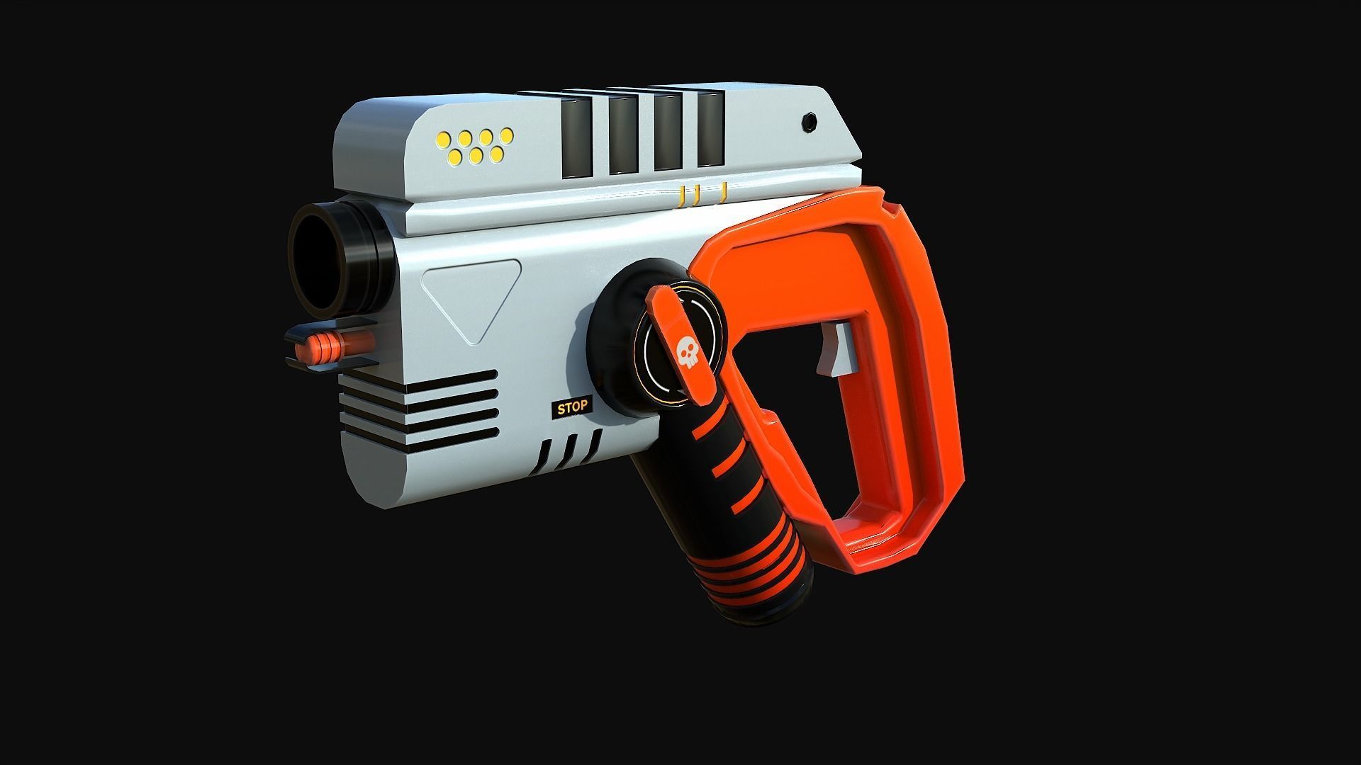 Stylize light machine 3D model_6