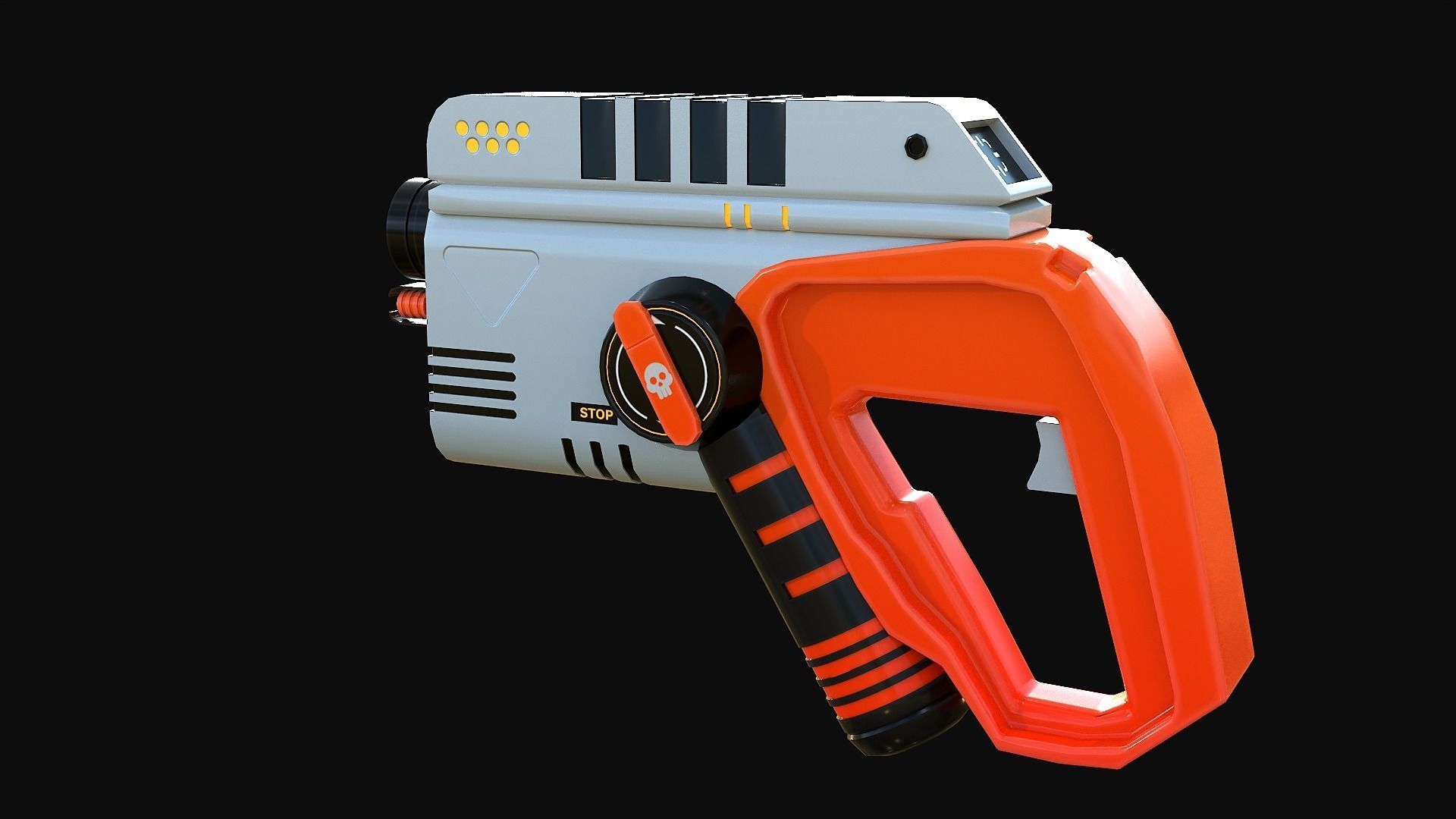 Stylize light machine 3D model_3