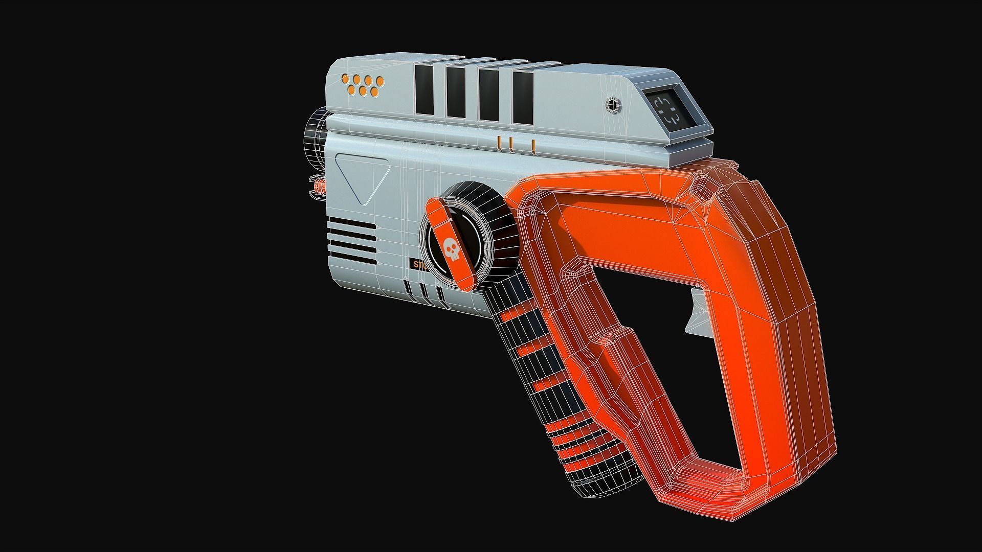 Stylize light machine 3D model_8