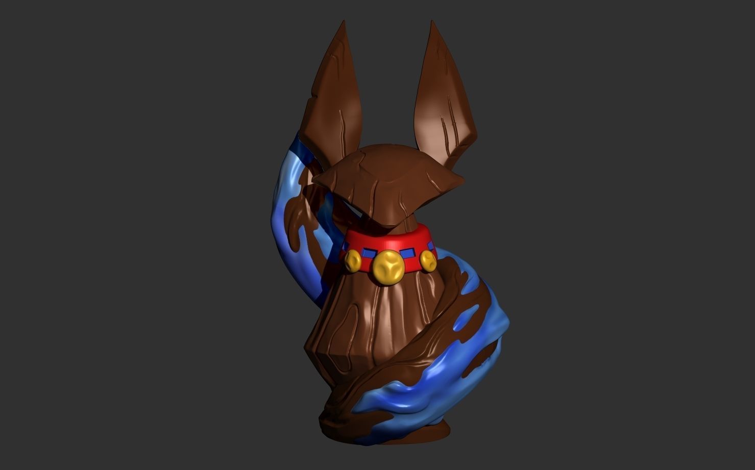 Vulpera Shaman Water Totem from World of Warcraft 3D print model_2