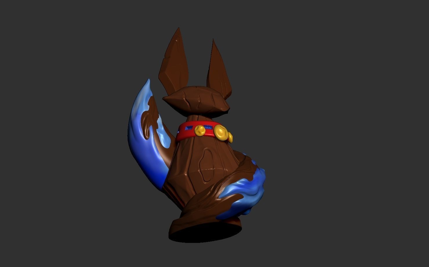 Vulpera Shaman Water Totem from World of Warcraft 3D print model_7