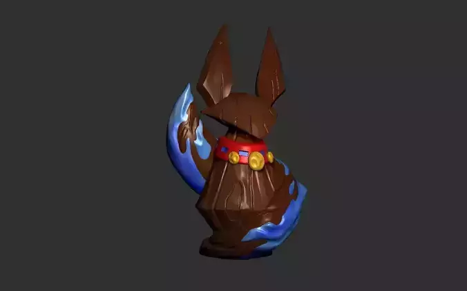 Vulpera Shaman Water Totem from World of Warcraft 3D print model
