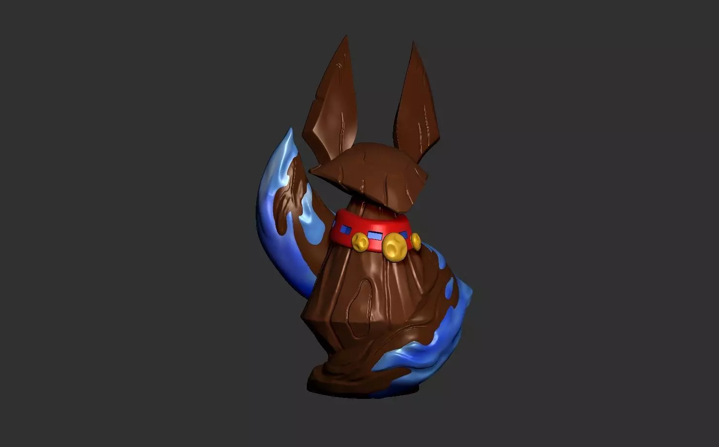 Vulpera Shaman Water Totem from World of Warcraft 3D print model_0