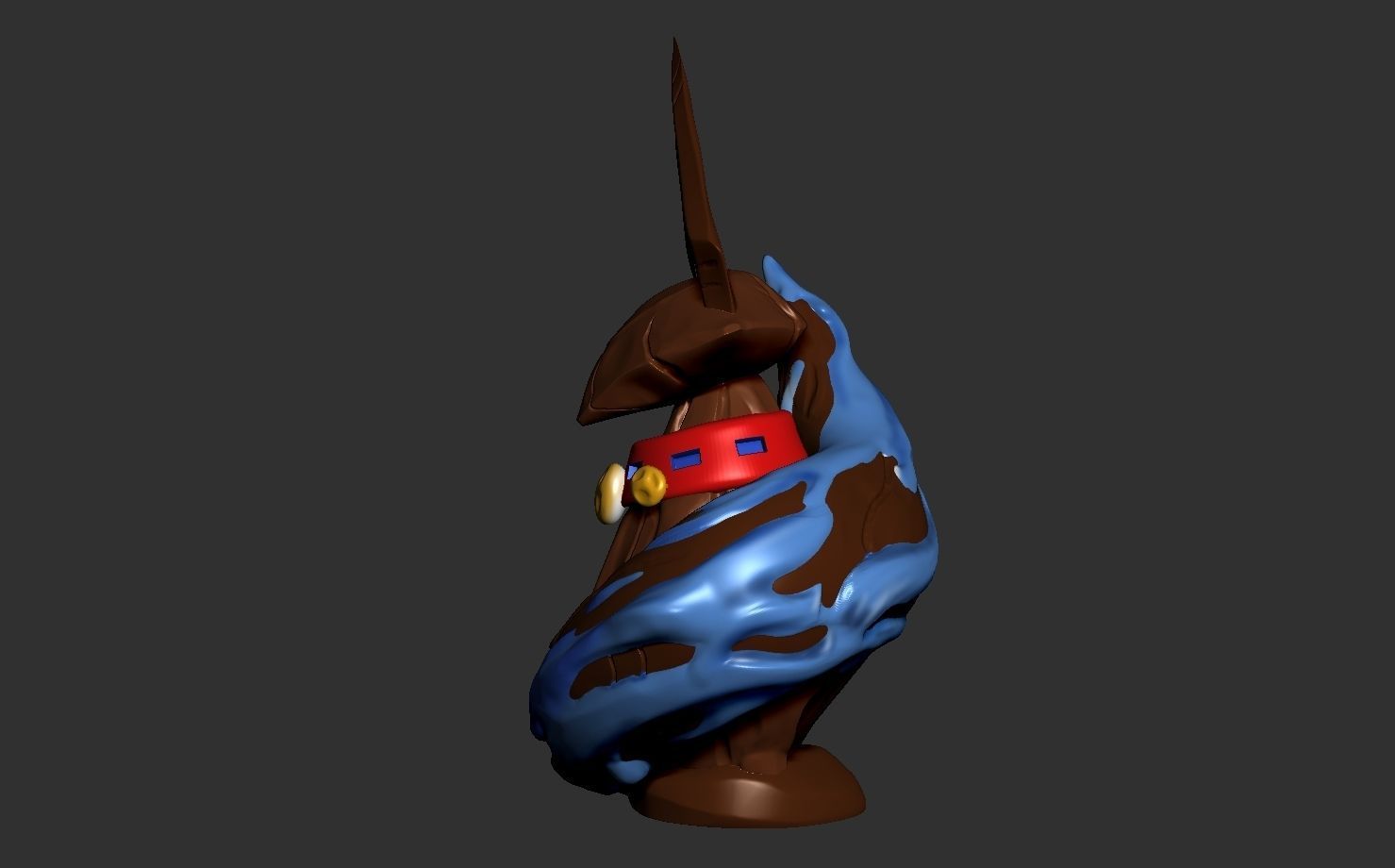 Vulpera Shaman Water Totem from World of Warcraft 3D print model_4