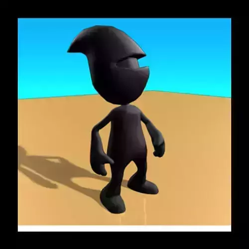 Ninja Pleb 3D model