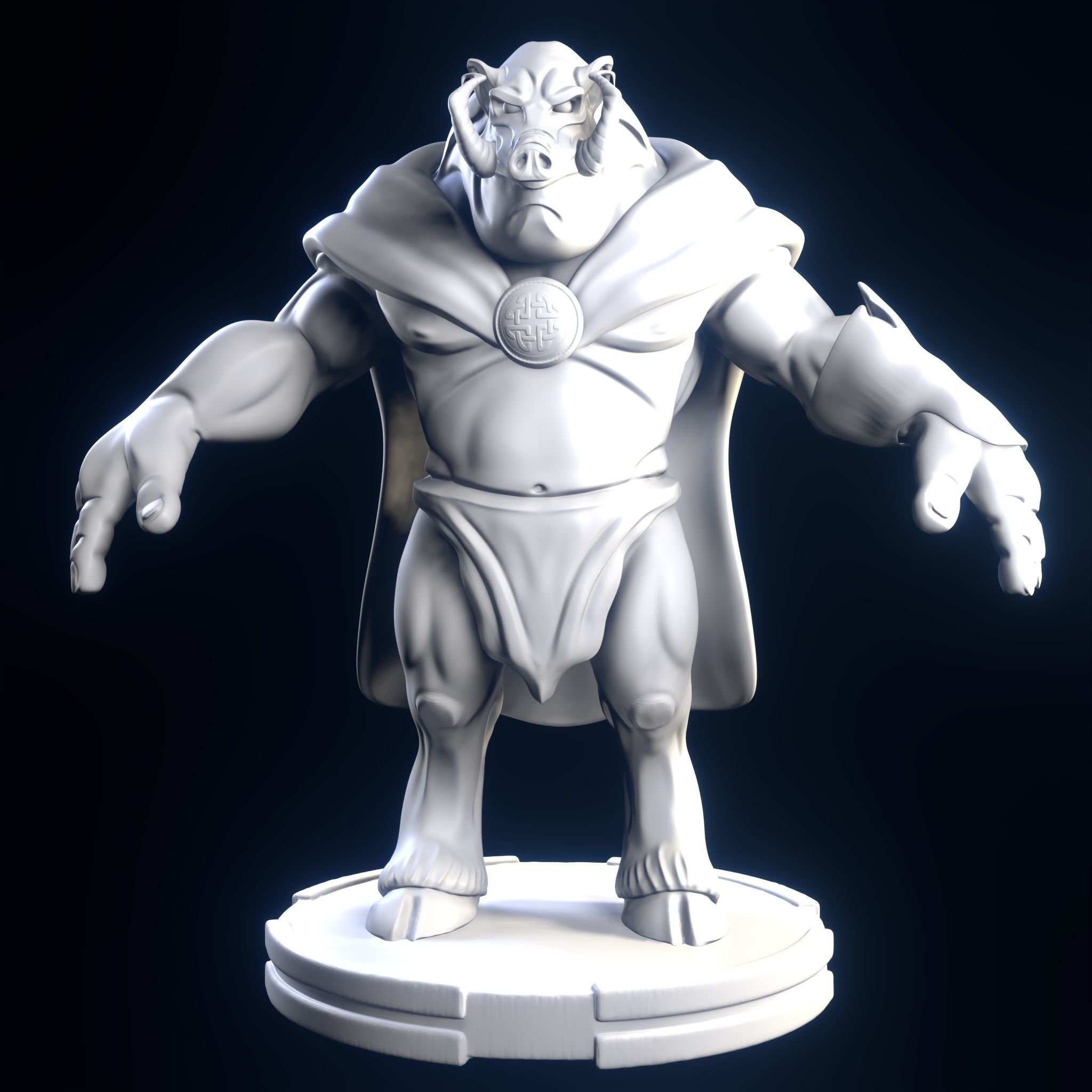 Aerosmith The Boar 3D Print Model   3D print model_9
