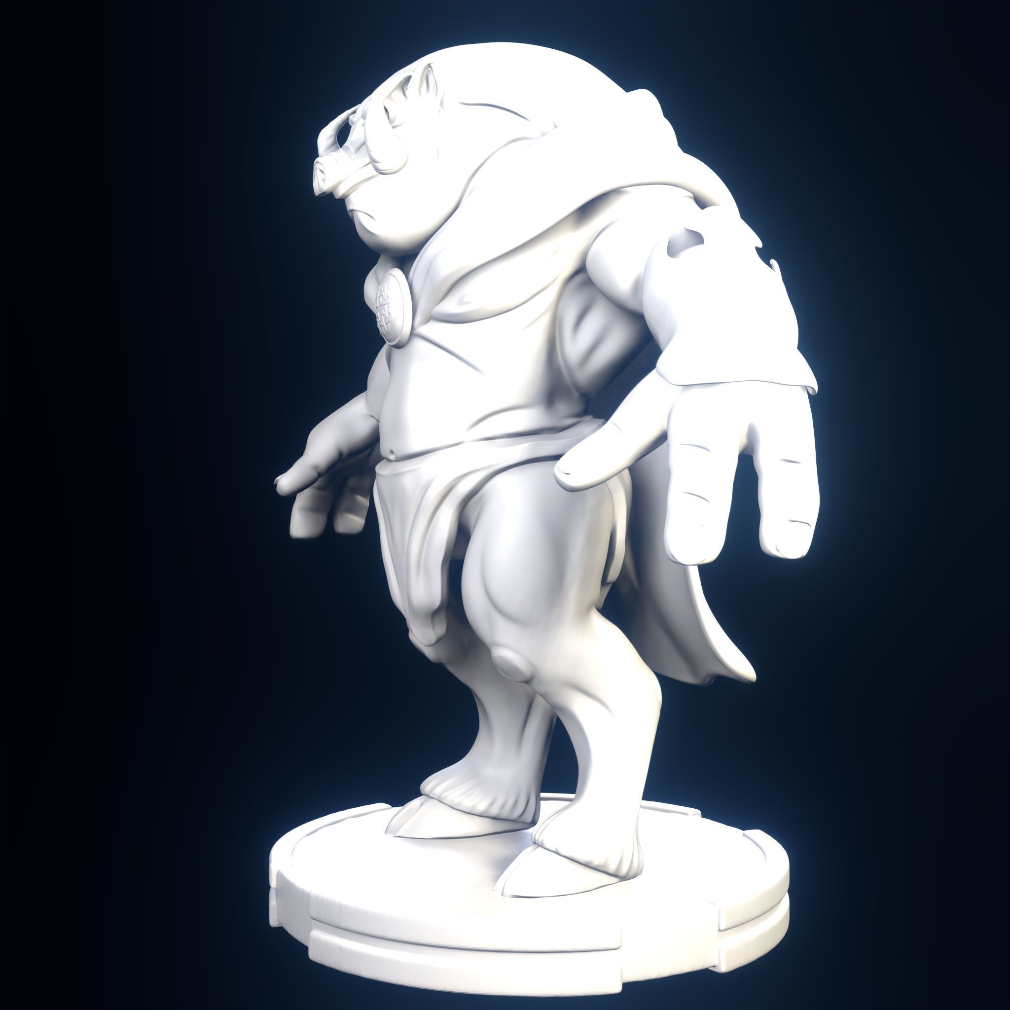 Aerosmith The Boar 3D Print Model   3D print model_21