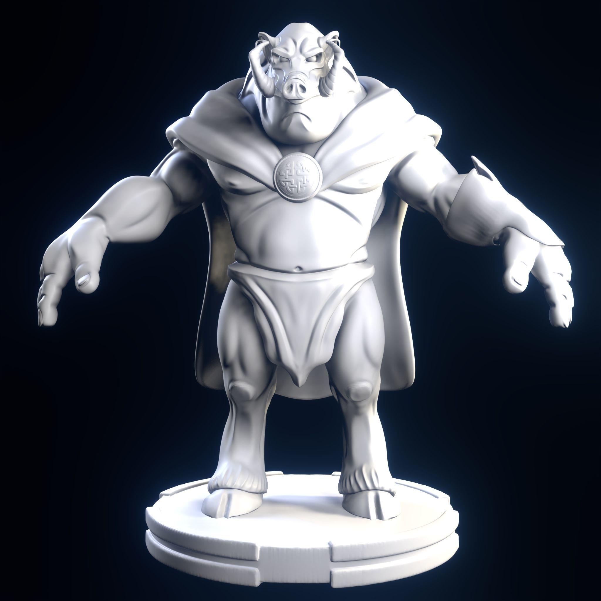 Aerosmith The Boar 3D Print Model   3D print model_8