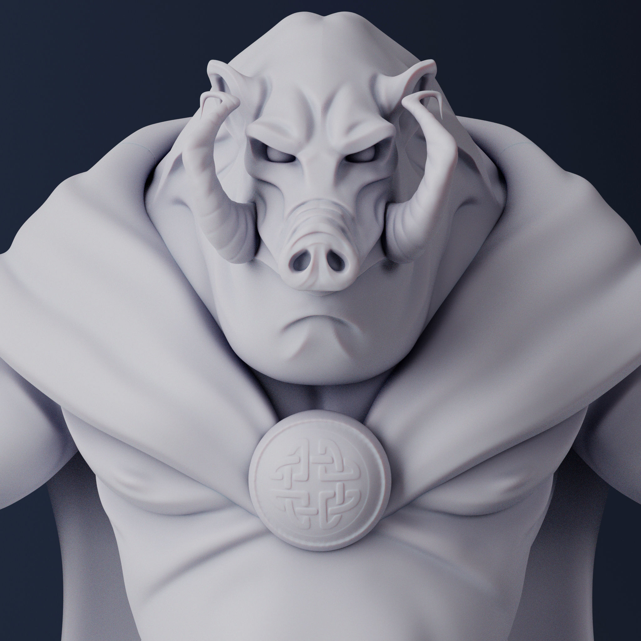 Aerosmith The Boar 3D Print Model   3D print model_3