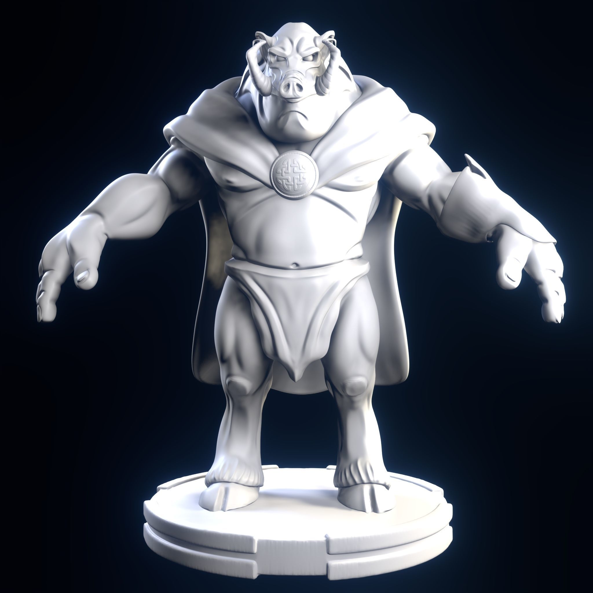 Aerosmith The Boar 3D Print Model   3D print model_7