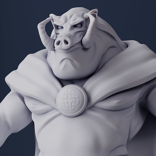 Aerosmith The Boar 3D Print Model   3D print model