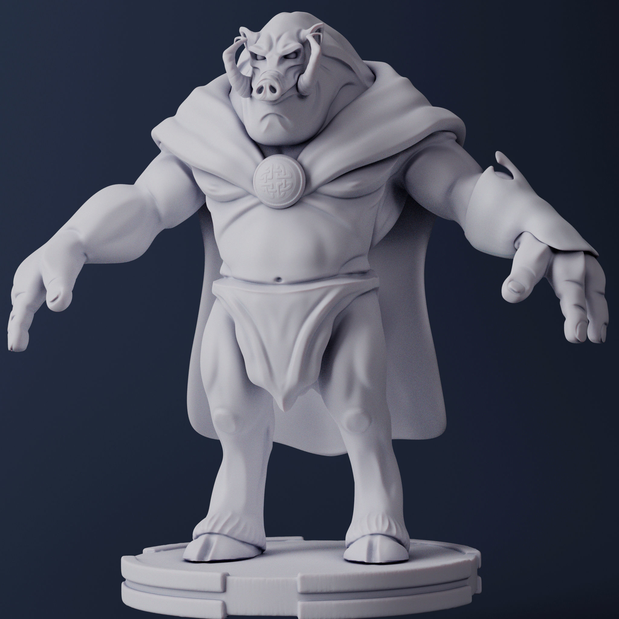 Aerosmith The Boar 3D Print Model   3D print model_2