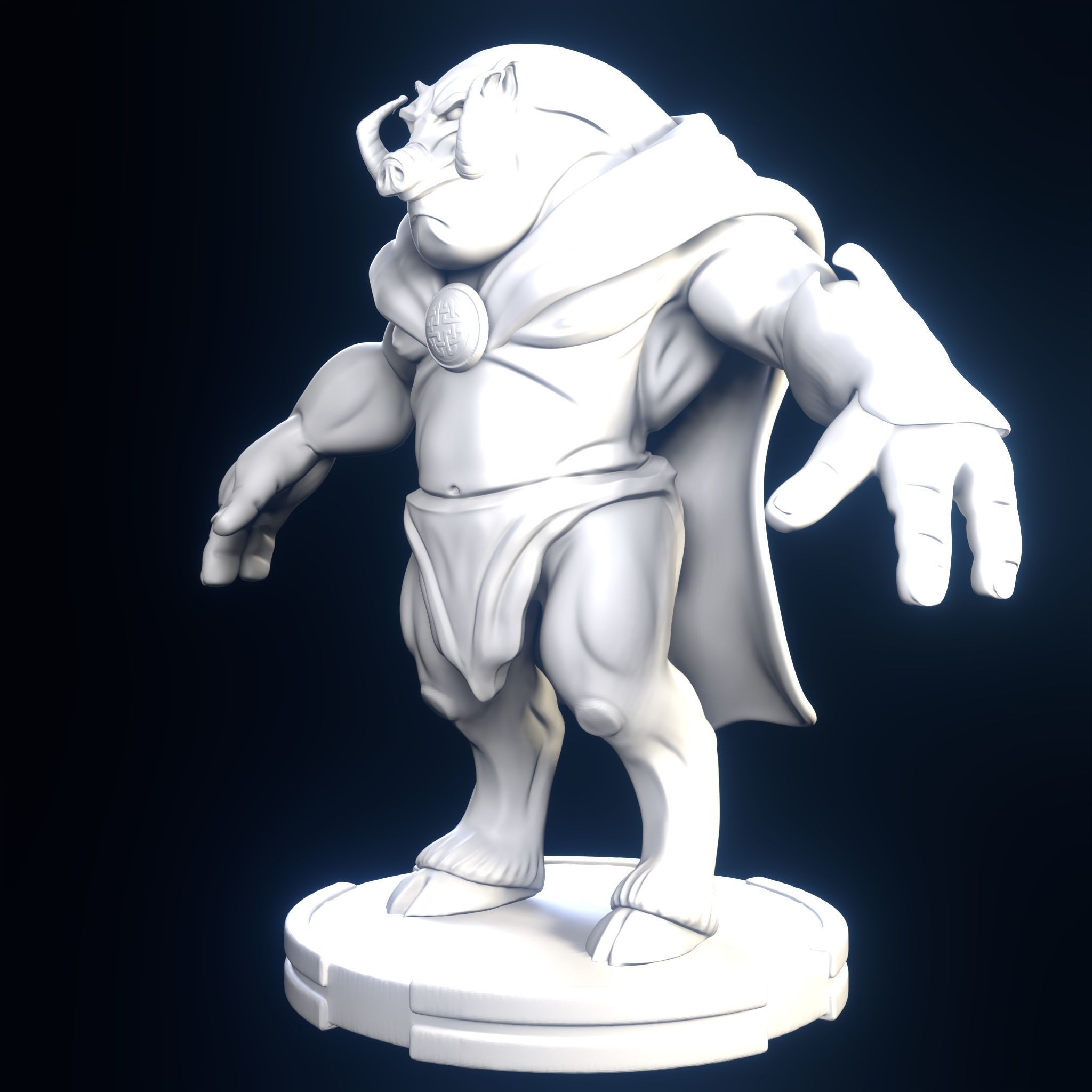 Aerosmith The Boar 3D Print Model   3D print model_18