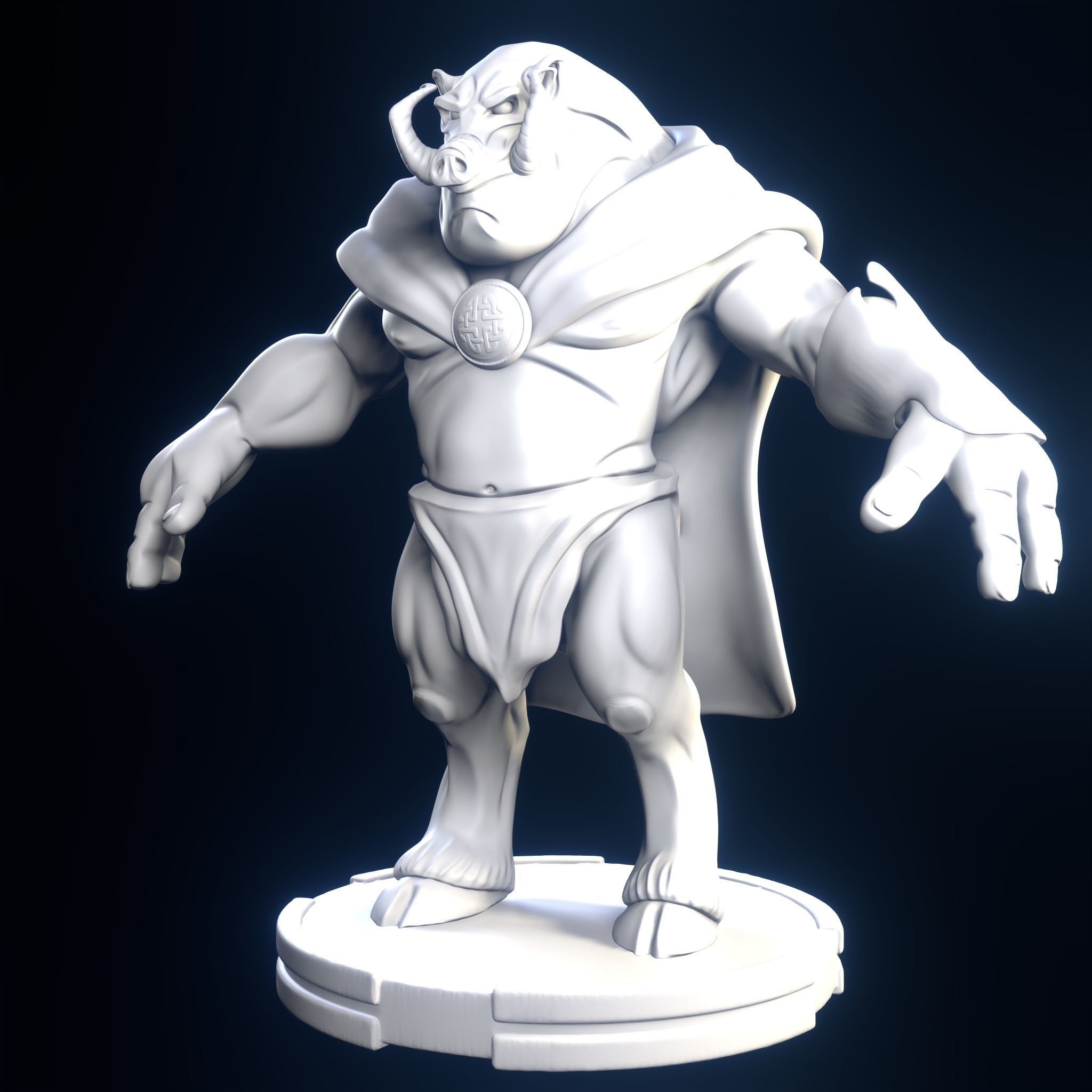 Aerosmith The Boar 3D Print Model   3D print model_15
