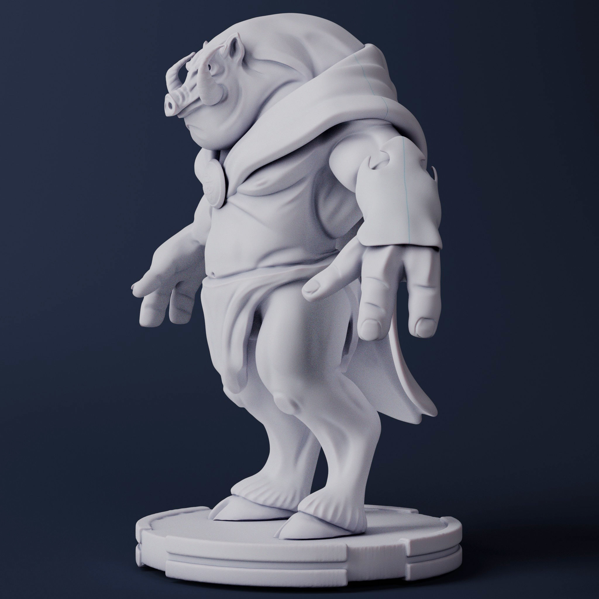 Aerosmith The Boar 3D Print Model   3D print model_4