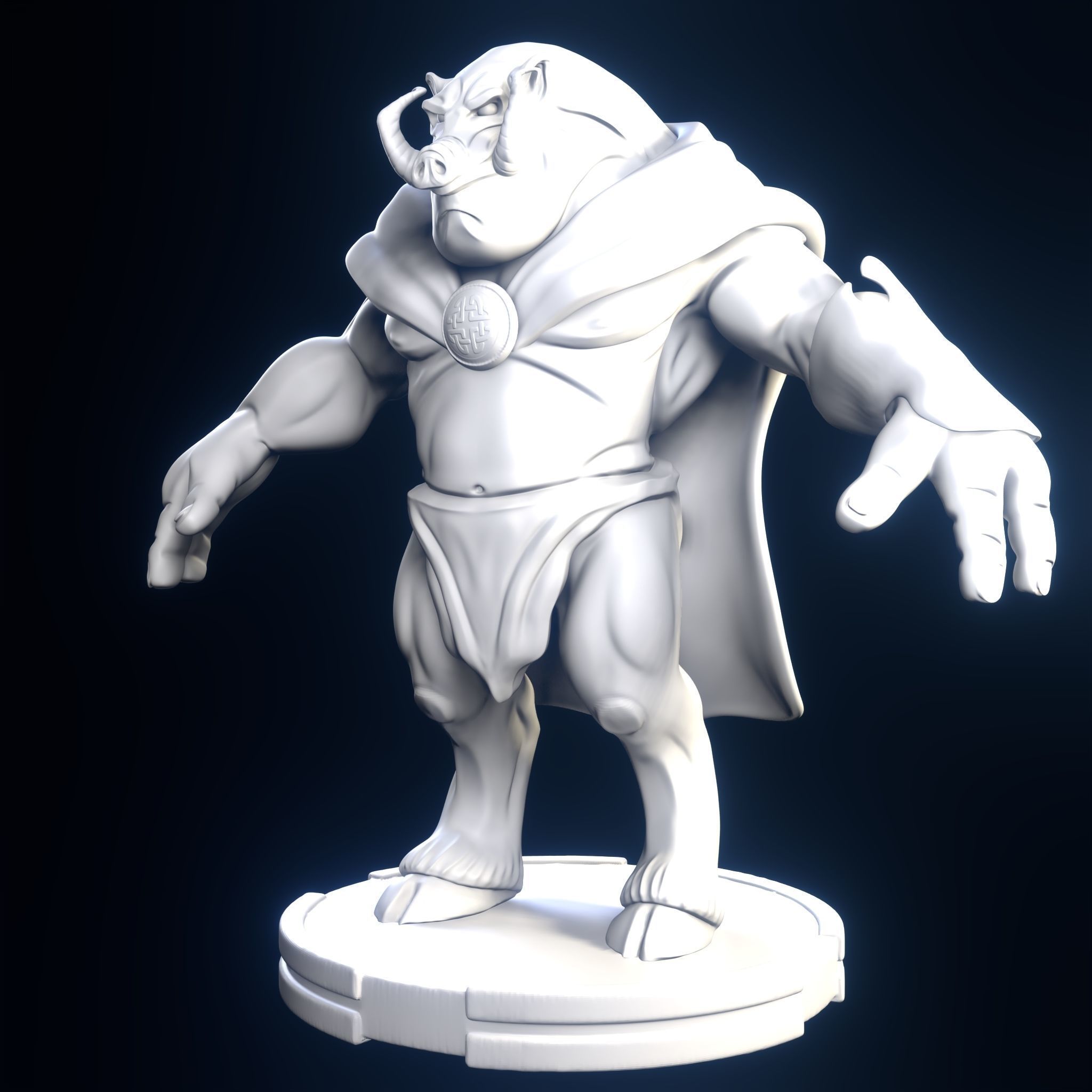 Aerosmith The Boar 3D Print Model   3D print model_16