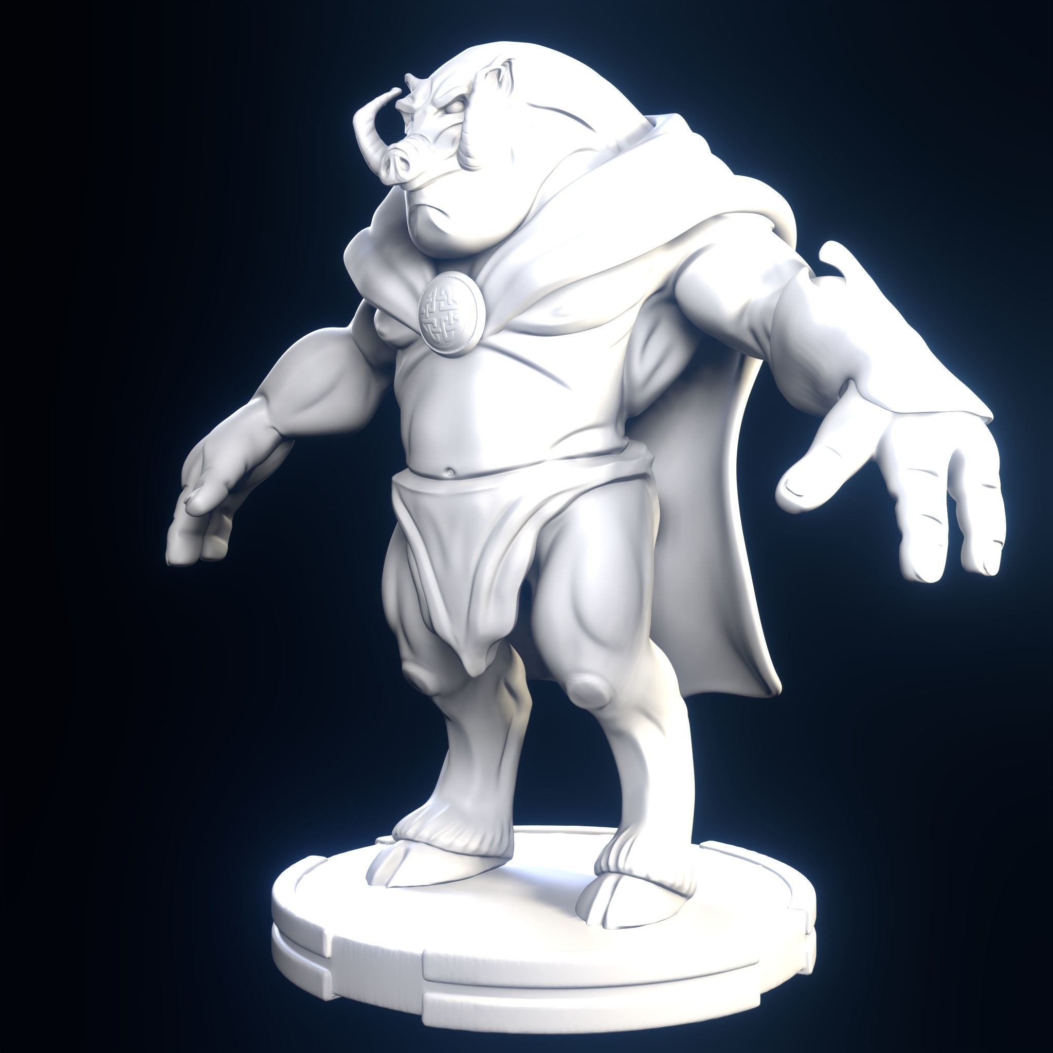 Aerosmith The Boar 3D Print Model   3D print model_17