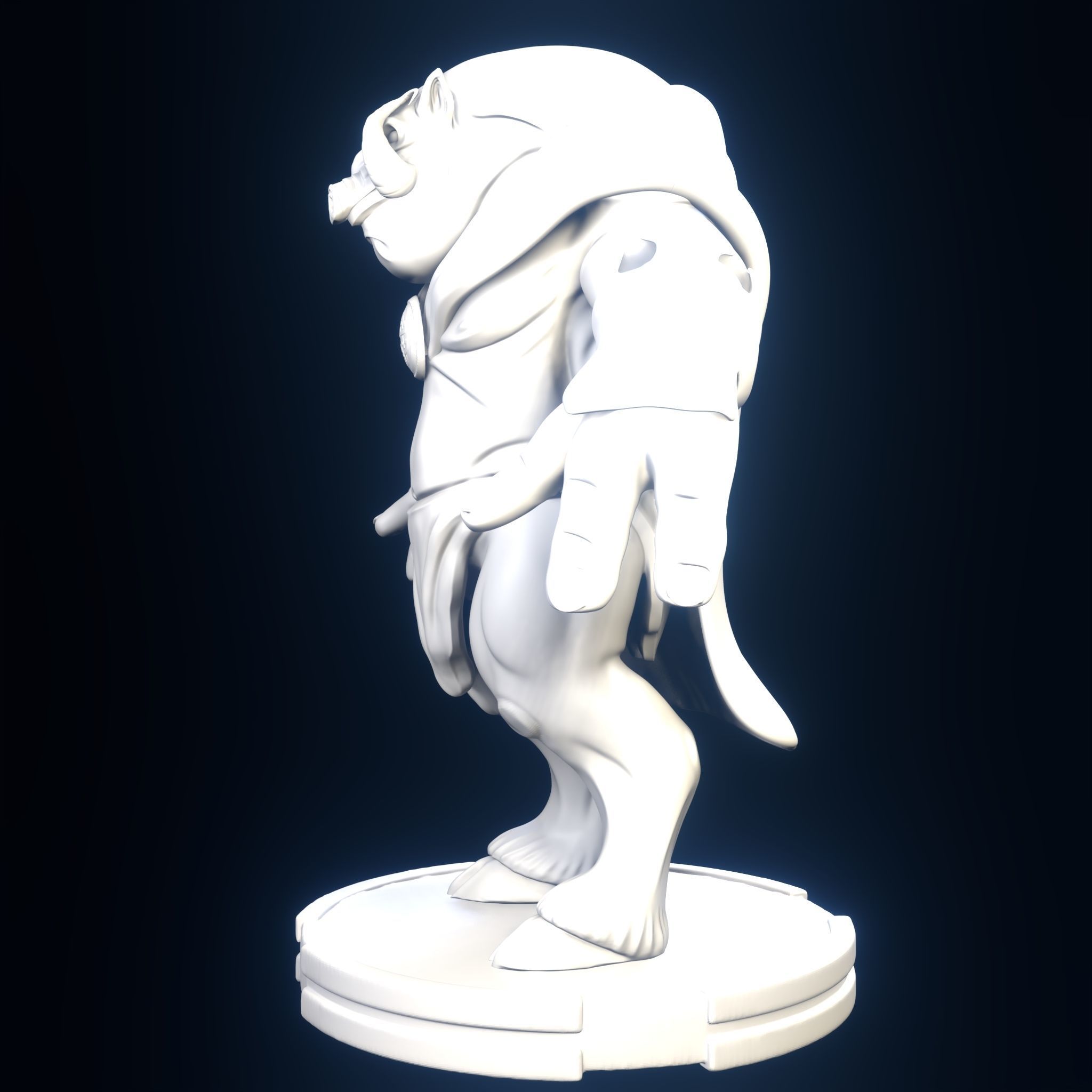 Aerosmith The Boar 3D Print Model   3D print model_23
