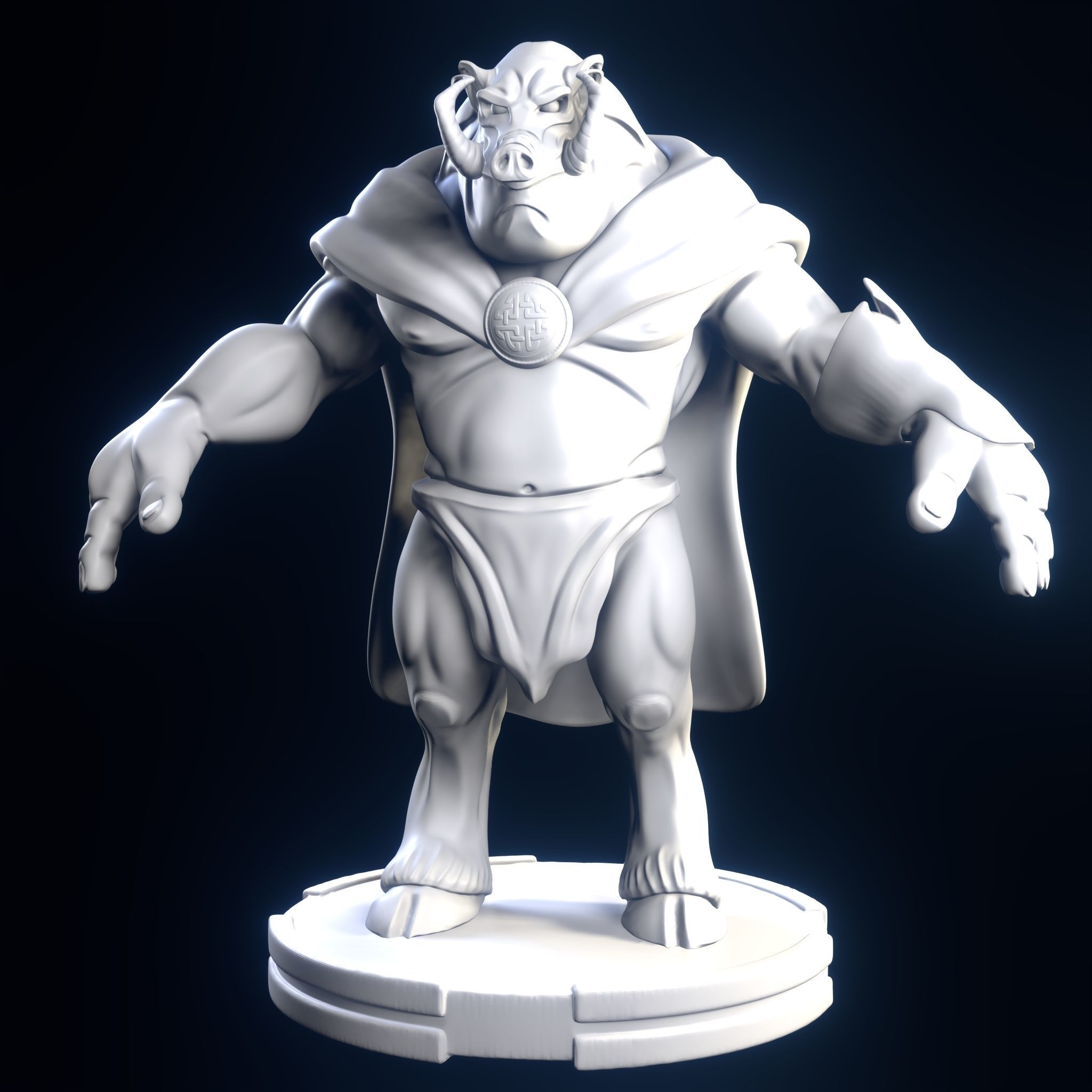 Aerosmith The Boar 3D Print Model   3D print model_11