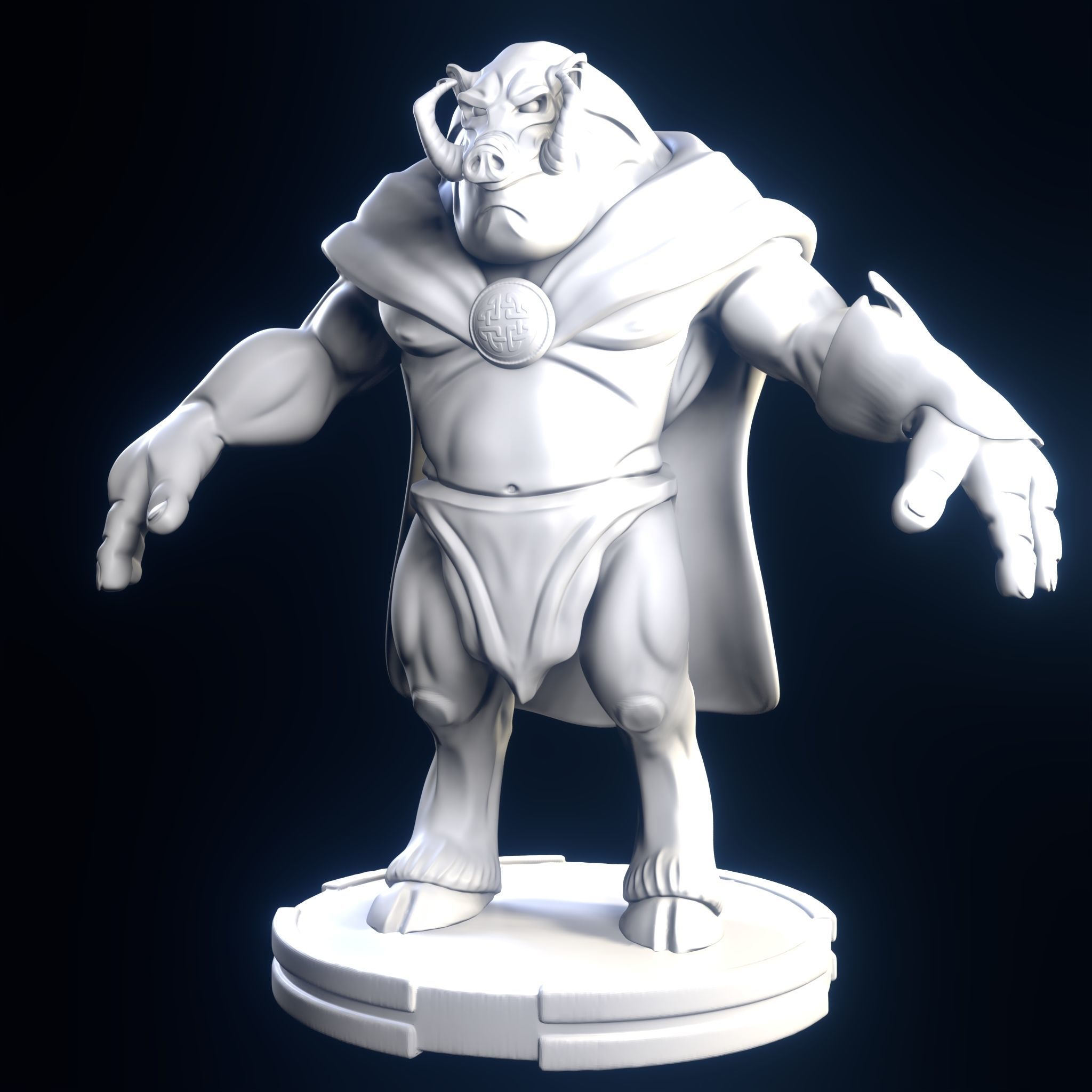 Aerosmith The Boar 3D Print Model   3D print model_13