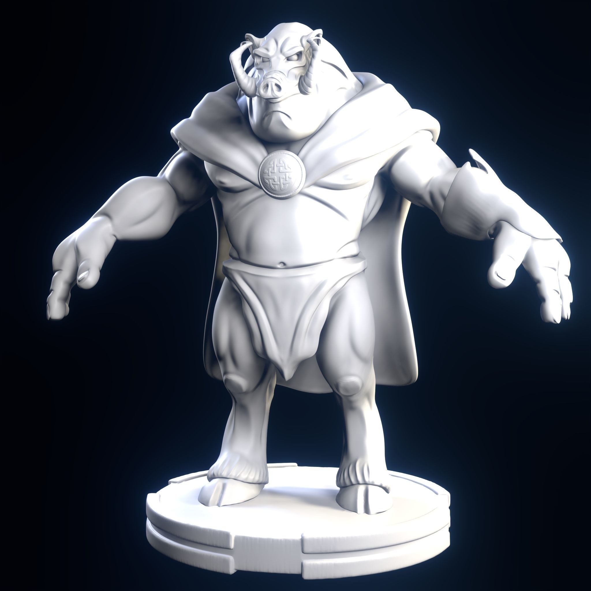Aerosmith The Boar 3D Print Model   3D print model_12
