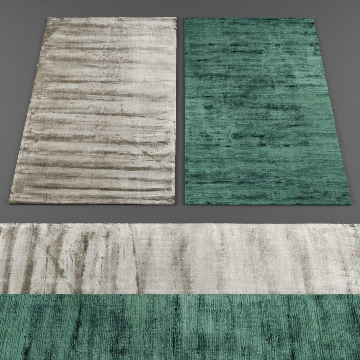 Rugs collection 248 Low-poly 3D model_1