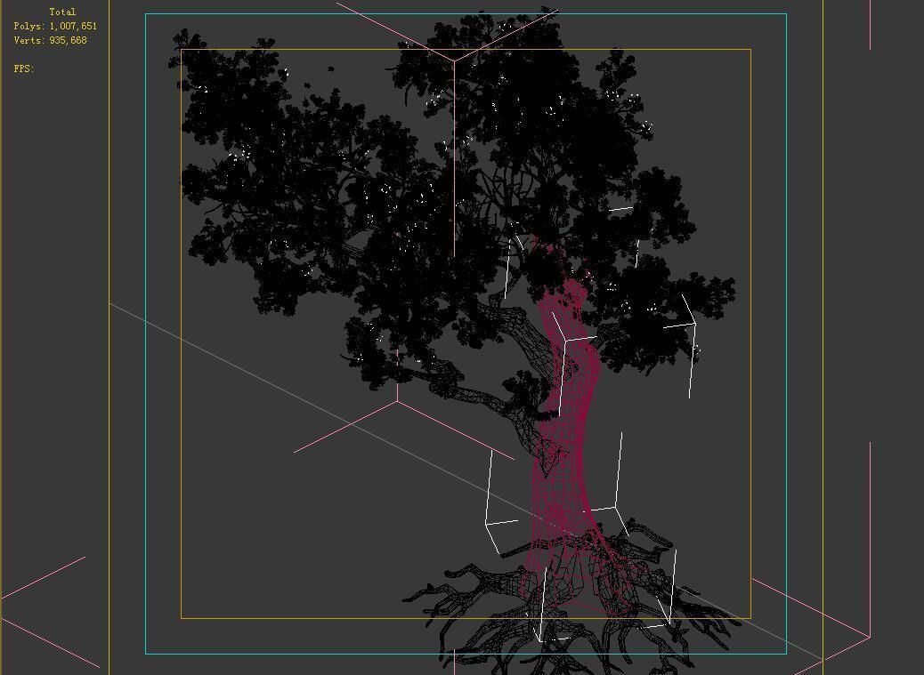 Hundred Forests-Plants-Elm 01 3D model_4