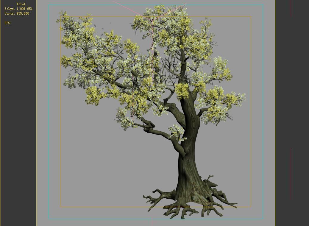 Hundred Forests-Plants-Elm 01 3D model_3